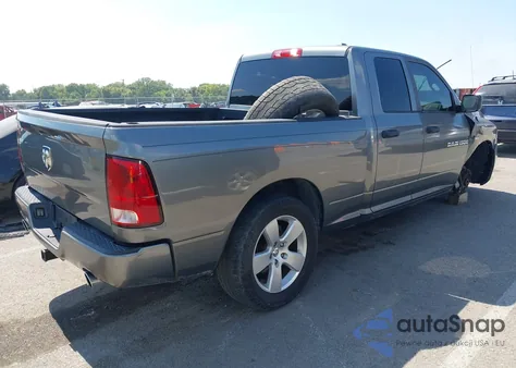 2012 Ram 1500 St из США, поврежденный, VIN 1C6RD6FT8CS280508